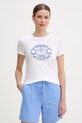 Joop! t-shirt damski bawełniany biały 30102074