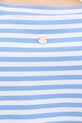 Joop! t-shirt damski bawełniany z elastanem 30102098 niebieski