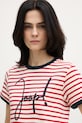 Joop! t-shirt bawełniany czerwony 30102373
