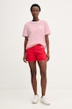 Joop! t-shirt damski bawełniany 30103056 czerwony SS26