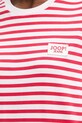Joop! t-shirt damski bawełniany 30103056 czerwony