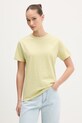HUGO t-shirt basic damski bawełniany Damacia_7 zielony 50561233