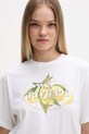 HUGO футболка жіноча бавовняна Vintage Tee_24 білий 50561264