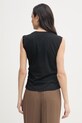 Odzież DKNY top damski z bawełną P6BH0ENY czarny