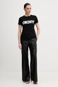 Dkny t-shirt P5RH3WNA czarny SS26