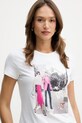 Dkny t-shirt biały P61MRWNA