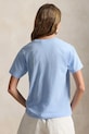 Polo Ralph Lauren VNTG CTN JSY-KNT-T-SHIRT basic t-shirt cotton women's 211A12734001 blue SS26