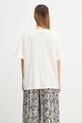 Odzież Anine Bing CADE TEE WILDFLOWERS - OFF WHITE t-shirt damski bawełniany A.08.12078.OFW1 beżowy