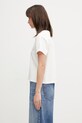 Anine Bing SHELLEY TEE I SEE YOU I LOVE YOU - WASHED CREAM T-shirt bawełniany damski A.08.11986.WKHA3 beżowy SS26