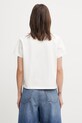 Odzież Anine Bing SHELLEY TEE I SEE YOU I LOVE YOU - WASHED CREAM T-shirt bawełniany damski A.08.11986.WKHA3 beżowy