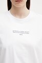 Off-White t-shirt bawełniany Statement Boxy biały 2AA124S26JER006