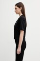 Off-White t-shirt bawełniany Statement Boxy 2AA124S26JER006 czarny SS26