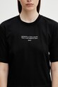 Off-White t-shirt bawełniany Statement Boxy czarny 2AA124S26JER006