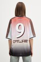 Odzież Off-White Soccer t-shirt damski 2AA13JS26JER001 różowy