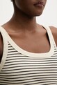 Levi's top damski ESSENTIAL RIBBED TANK 005IN beżowy
