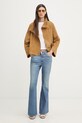 Levi's top dámsky s bavlnou SL BOATNECK 005IZ biela SS26