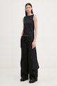 Levi's top dámsky s bavlnou SL BOATNECK 005IZ čierna SS26