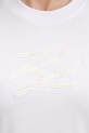 Karl Lagerfeld tričko dámské bavlněné B2W17093 bílá