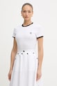 Karl Lagerfeld tricou pentru femei, din bumbac IKON alb B2W17026