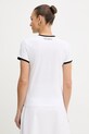 Îmbrăcăminte Karl Lagerfeld tricou pentru femei, din bumbac IKON B2W17026 alb
