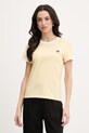 Karl Lagerfeld tricou pentru femei, din bumbac IKON galben B2W17026