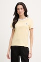 Karl Lagerfeld tricou pentru femei, din bumbac IKON galben B2W17026
