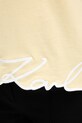Karl Lagerfeld top damski bawełniany B2W17018 żółty