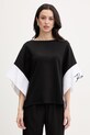 Karl Lagerfeld tričko dámské bavlněné černá B2W17005