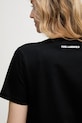 Karl Lagerfeld tričko ženské bavlněné B2W17104 černá