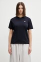 Fred Perry t-shirt bawełniany bawełna granatowy G1142