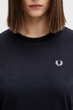 Fred Perry t-shirt bawełniany granatowy G1142
