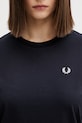 Fred Perry t-shirt bawełniany granatowy G1142