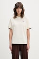 Fred Perry t-shirt bawełniany bawełna beżowy G2167