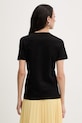 Oblečení Karl Lagerfeld tričko ženské bavlněné B2W17096 černá