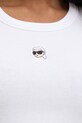 Karl Lagerfeld top damski IKON B2W17099 biały