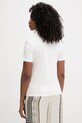 Odzież Karl Lagerfeld t-shirt damskie z bawełną B2W17011 beżowy