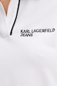 Polo tričko Karl Lagerfeld Jeans B2W17066 biela