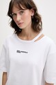 Karl Lagerfeld Jeans t-shirt damski biały B2W17077