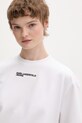 Karl Lagerfeld Jeans dámské tričko bílá B2W17074