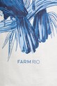 Βαμβακερό τοπ Farm Rio 349809 λευκό