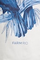 Βαμβακερό τοπ Farm Rio 349809 λευκό