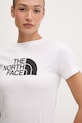 The North Face t-shirt damski bawełniany EVOLUTION biały NF0A8FX6FN41