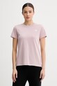 The North Face t-shirt damski bawełniany EVOLUTION różowy NF0A8FX70SO1