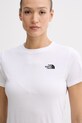 The North Face t-shirt damski EVOLUTION biały NF0A8FX7FN41