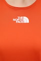 The North Face top treningowy damski LIGHTBRIGHT NF0A8G2EG6L1 pomarańczowy