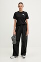 The North Face t-shirt damski MONTE NF0A8GA9JK31 czarny SS26