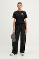 The North Face t-shirt damski MONTE NF0A8GA9JK31 czarny SS26