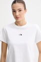 The North Face t-shirt damski bawełniany ESSENTIAL biały NF0A8GR1FN41