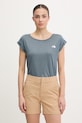 The North Face t-shirt damski szary NF0A8BS2L9L1