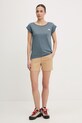 The North Face t-shirt damski NF0A8BS2L9L1 szary SS26